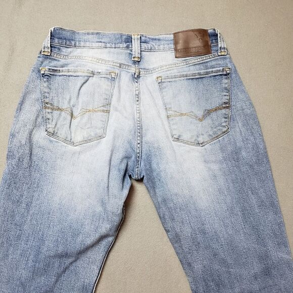 Guess Jeans Desmond Tapered Blue Jeans Classic Fit - Hemmed - Picture 10 of 15